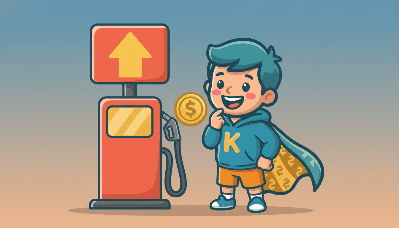 When Kids Hear You Sigh at the Pump
